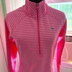 Ladies 3/4 zip Vineyard Vines size xs Performance sweatshirt
